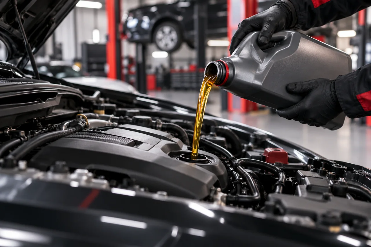 Full synthetic oil change at Prince Auto Care